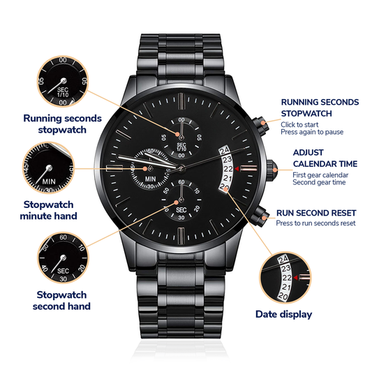 Personalized Chronograph Watch